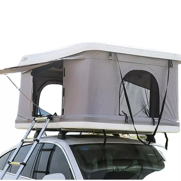 Woqi High Quality Car Rooftop Tent Outdoor Camping Hard shell Pop Up Car Roof Tent Featured Image