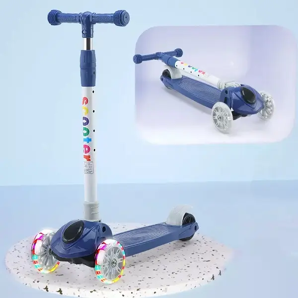 Wholesale 3 in 1 Kids Scooter Children Lovely Self-balancing Multi Functional Led Lights 3 Wheel Scooter for Kids Featured Image