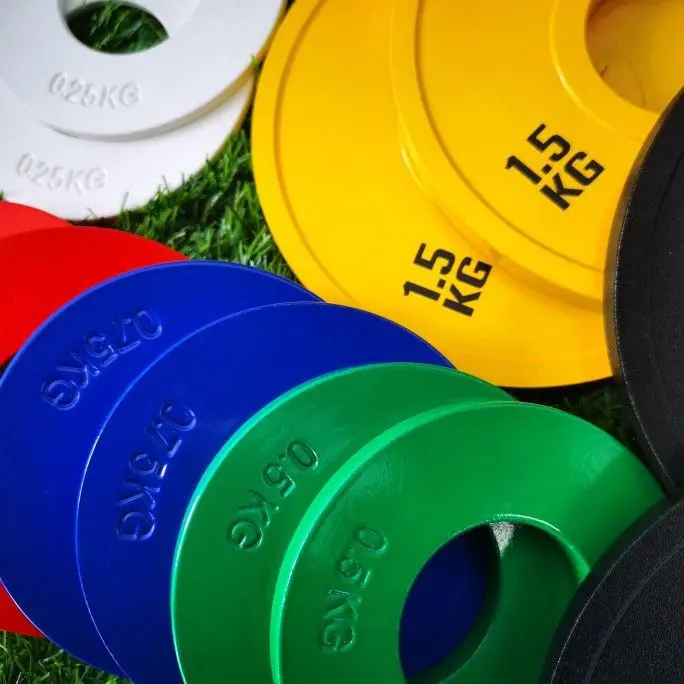 Fitness small weight Olympic bar barbell piece large hole weight piece