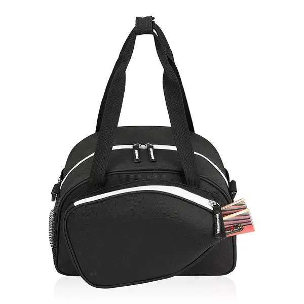 wholesale training racket protective cover portable Oxford storage bag Black outdoor sports table tennis bag Featured Image