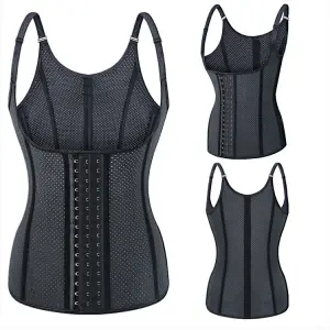 Latex waist cincher slimming belt waist trainer corset for body shaper