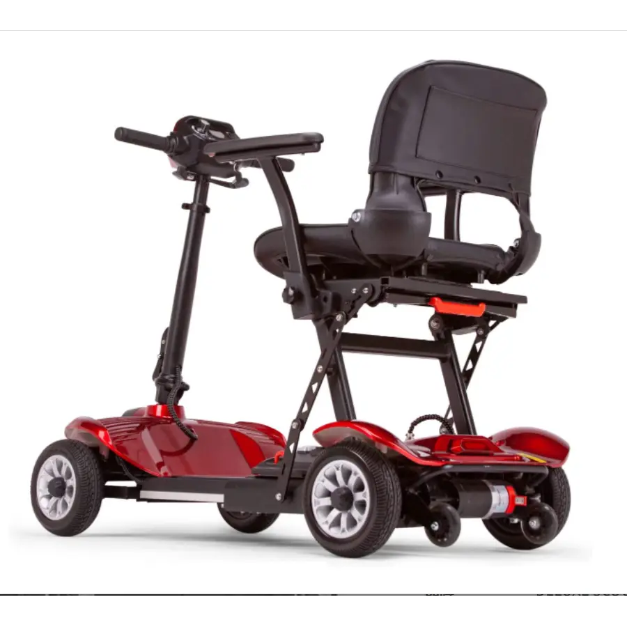 Luxury scooter folding professional adult mobile scooter red Featured Image