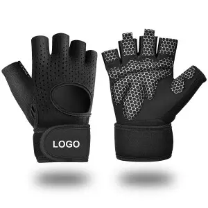 Wholesale Half Finger Gym Cycling Workout Gloves Men and Women Sports Weight Lifting Gym Gloves