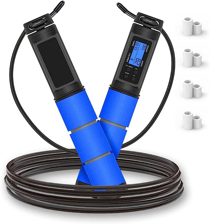 Adjustable Jump Rope with Counter with Steel Ball Bearings Featured Image