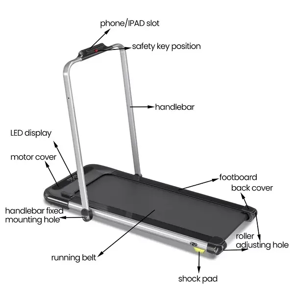 Walking Treadmill For Old Man Pad Treadmill Instead Of Xiaomi Model For Home Use Smart Treadmill
