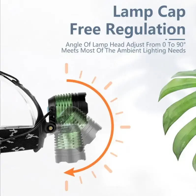 LED charging headlamp hunting high-power headlamp