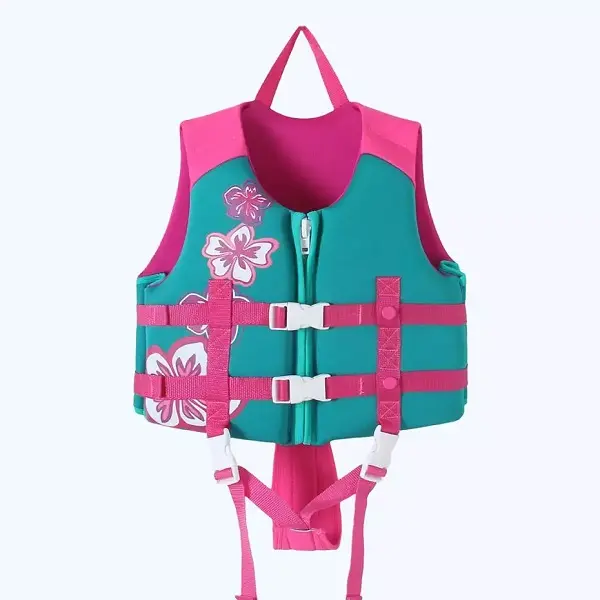 Adjustable Safety Strap Toddlers Flotation Swimming Aid Kids Swim Vest Life Jacket Featured Image