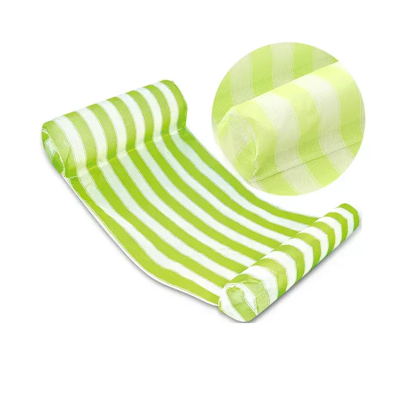 Wholesale adult inflatable soft pool floating seat mesh hammock waterbed Featured Image