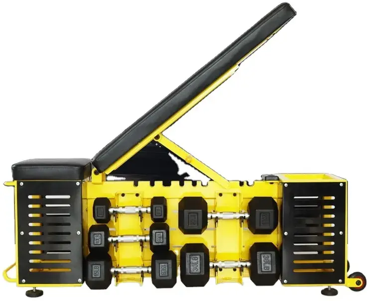 Multifunctional dumbbell storage table, integrated practice table