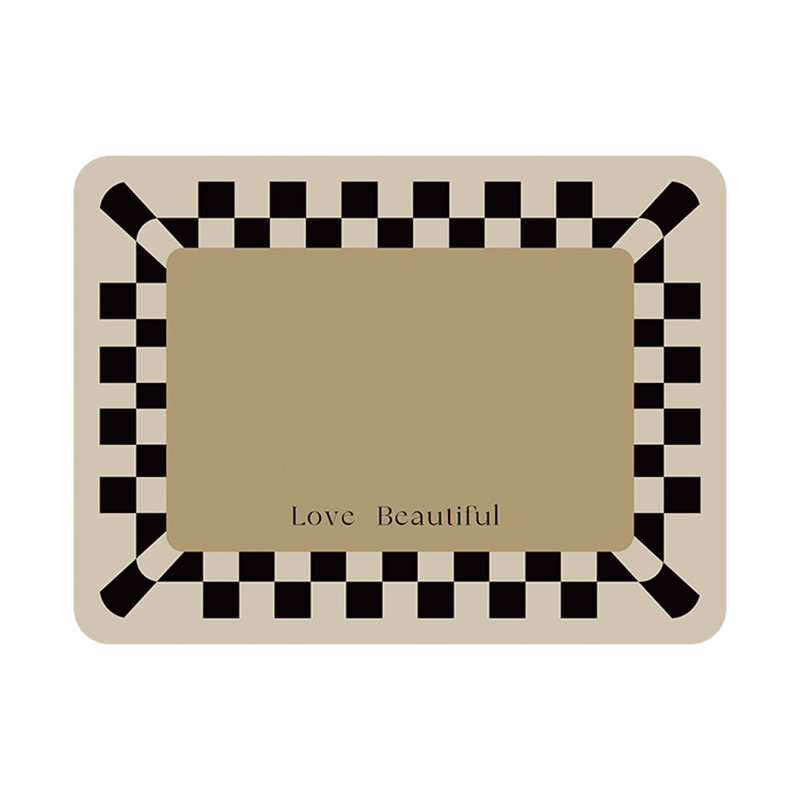 Light luxury coffee machine, drainage mat, countertop, absorbent mat, washstand, coaster, technology, cloth, speed drying mat, bowl plate, heat insulation mat Featured Image