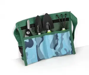 5-piece set shovel rake branch shears flower raising planting garden labor tools waist pack Portable gardening tools