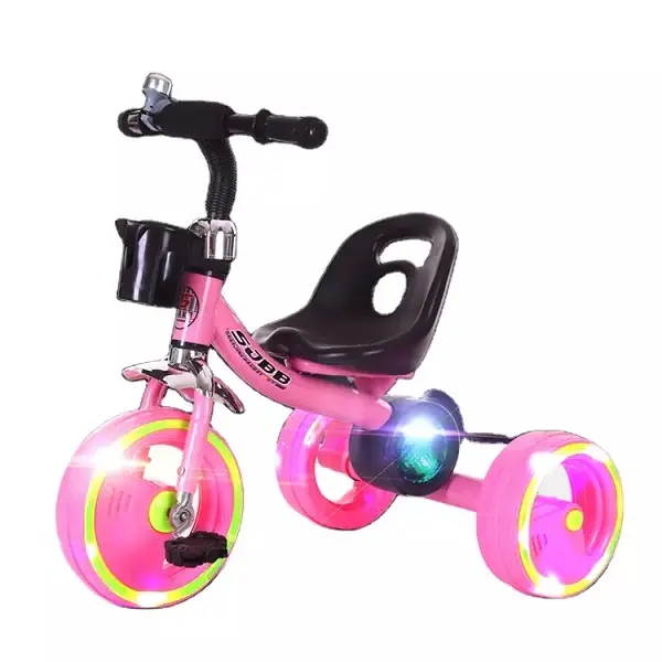 New fashion baby tricycle steel kids tricycle with music/plastic tricycle for kids 1-6 years/cheap baby mini bicycles bike trike Featured Image
