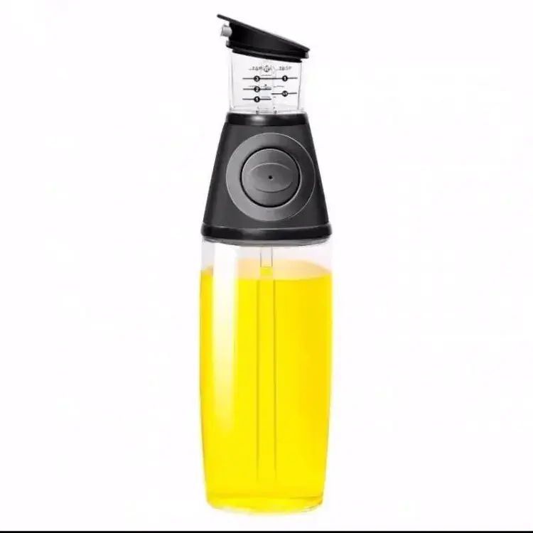 500ml Creative Kitchen Supplies Glass Seasoning Bottle Cooking Oil Bottle Leakproof Metering Oil Bottles For Soy Sauce Vinegar Featured Image