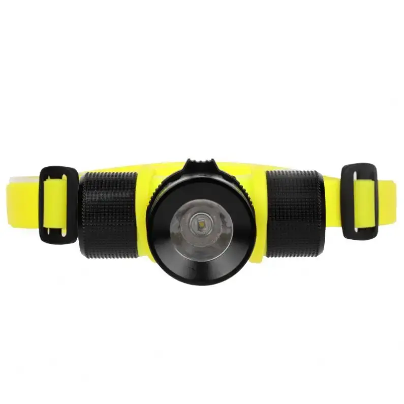 Super bright underwater waterproof T6 LED diving headlight Featured Image