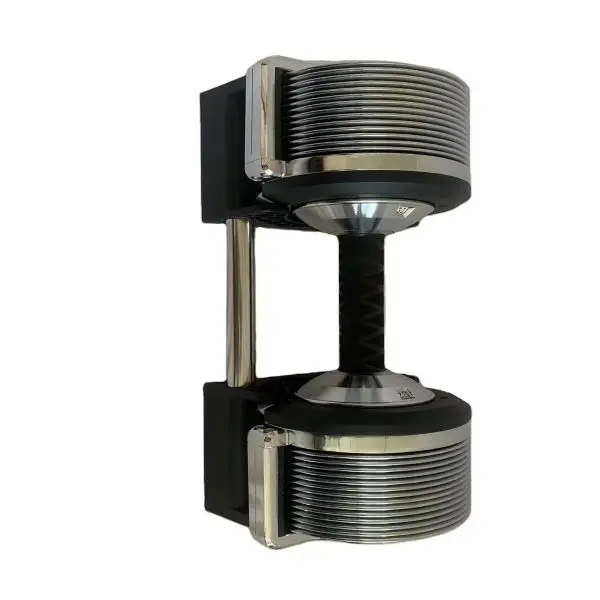 New Design Silver 1 KG Increment Adjustable Dumbbell 72L .B Adjustable Dumbbell 32KG Electroplating Dumbbell Featured Image