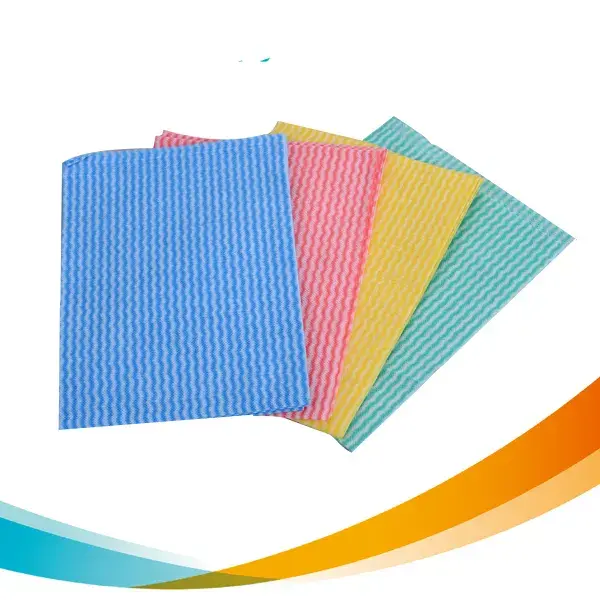 Cleaning Wipes and Tissues Dry and Dual-use Spunlace Non Woven Counter Cloth Viscose Kitchen Non-woven Fabric / Polyester