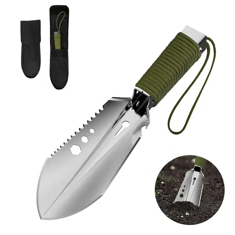 Outdoor Lightweight Stainless Steel Multi-Function Garden Tools Camping Shovel Featured Image