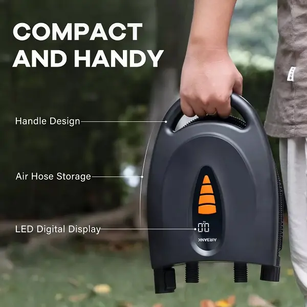 BURBANK High Pressure Save Time And Effort Inflation And Deflation Electric Pump Kayak Stand Up Paddle Board Air Pump