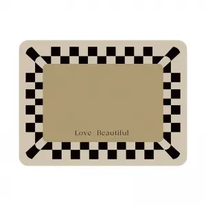 Light luxury coffee machine, drainage mat, countertop, absorbent mat, washstand, coaster, technology, cloth, speed drying mat, bowl plate, heat insulation mat