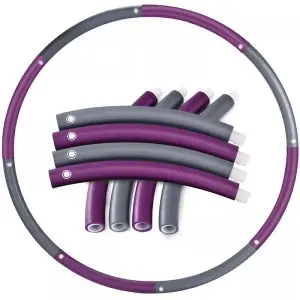 High quality Hot Sale Detachable 8 Sections Hula Ring Hoops Lose Weight Drop Shipping