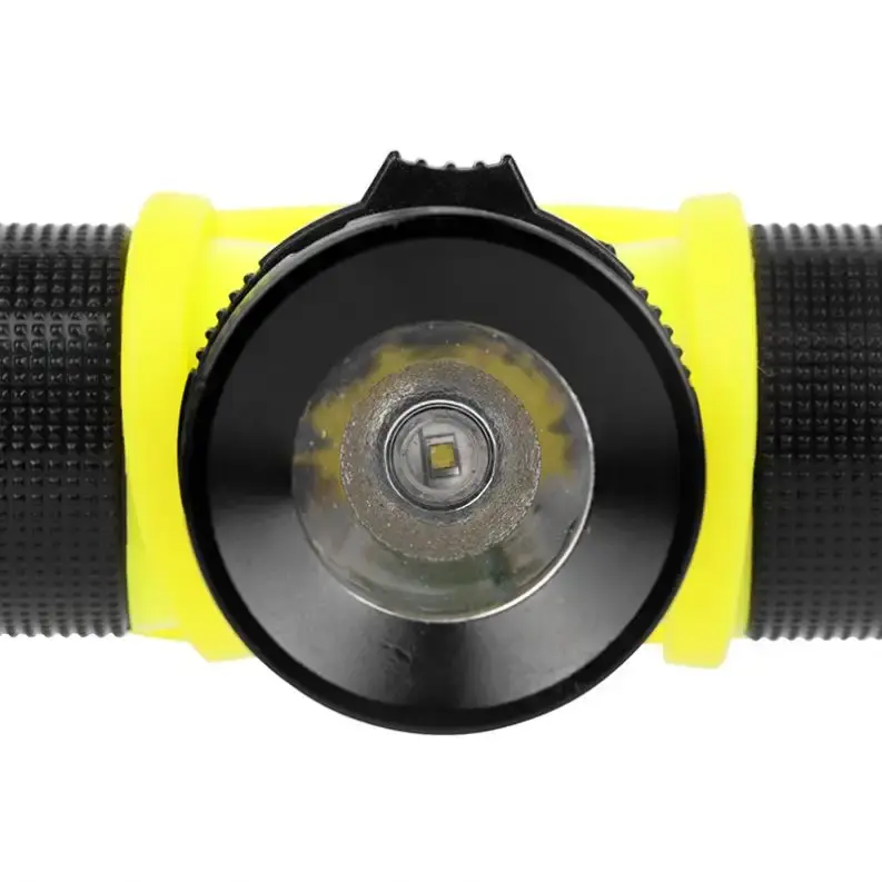 Super bright underwater waterproof T6 LED diving headlight