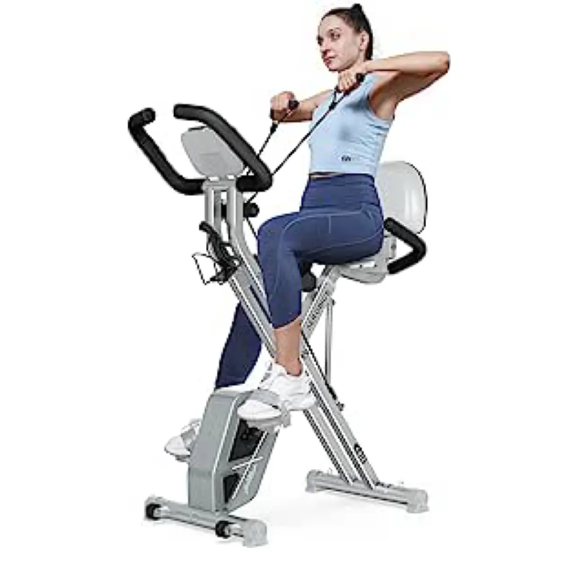 Foldable Magnetic X-Fitness Stationary Bicycle Machine Featured Image