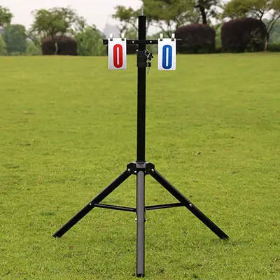 Manual Scorekeeper with Adjustable Stand Sports Baseball Basketball Manual Scoreboard