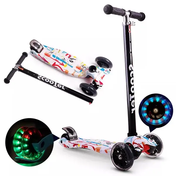 3 wheel hand brake kids kick scooter / scooters children / scooty for kids Featured Image