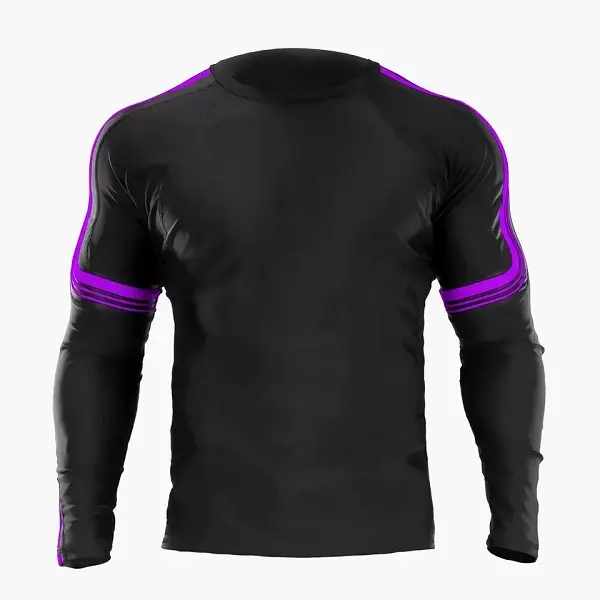 Swimming Shirt Rash Vest Sun Protection Clothing Rush Guard UPF50+ Long Sleeve Rash Guard Custom Quick Dry Featured Image