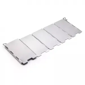 Windshield folding outdoor picnic barbecue windproof screen