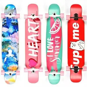 Long Board 31 Inch 42 Inch 46 Inch Northeast Maple Patineta Skate Skateboard Dancing Longboard