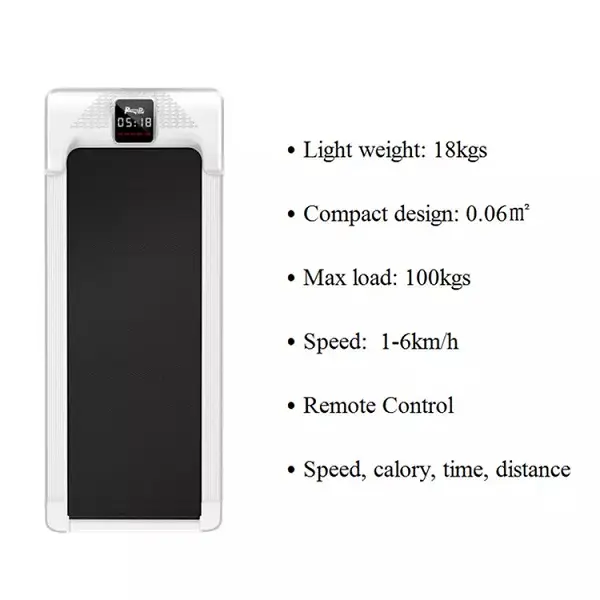 View larger image Add to CompareShare Compact Walking Tapis Roulant Elettr Fitness Small Thin Pad Electric Economic Foldable Treadmill Under Desk
