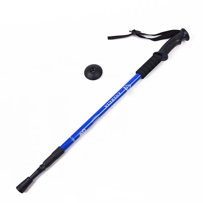 Wholesale walking stick Aluminum Alloy Telescopic hiking Trekking Pole for women men Featured Image