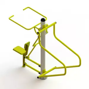 Handle parallel bars factory price 2 in 1 high quality cheap outdoor fitness equipment