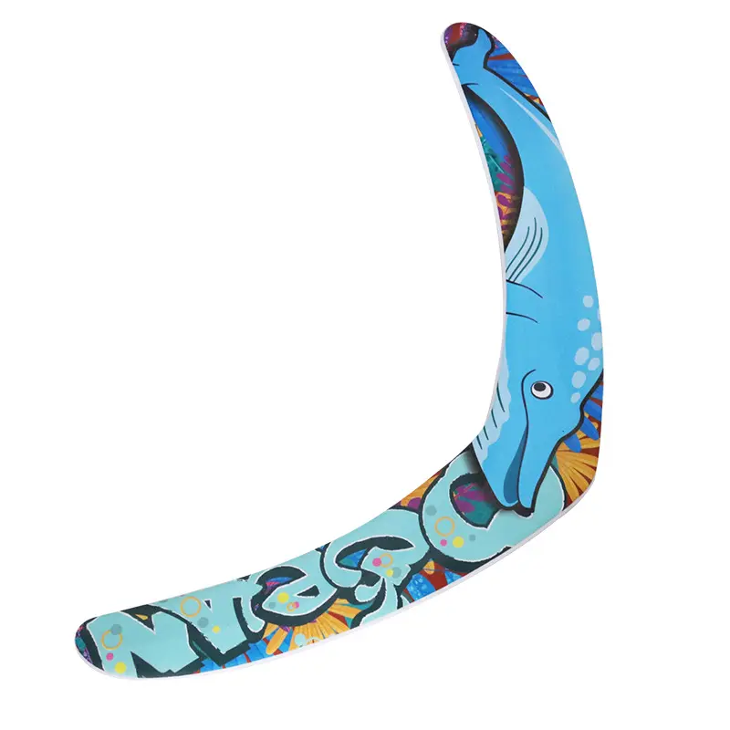 Eva Foam V-shape Boomerang Outdoor Sports Toys Parent-child Interaction Throwing Toys