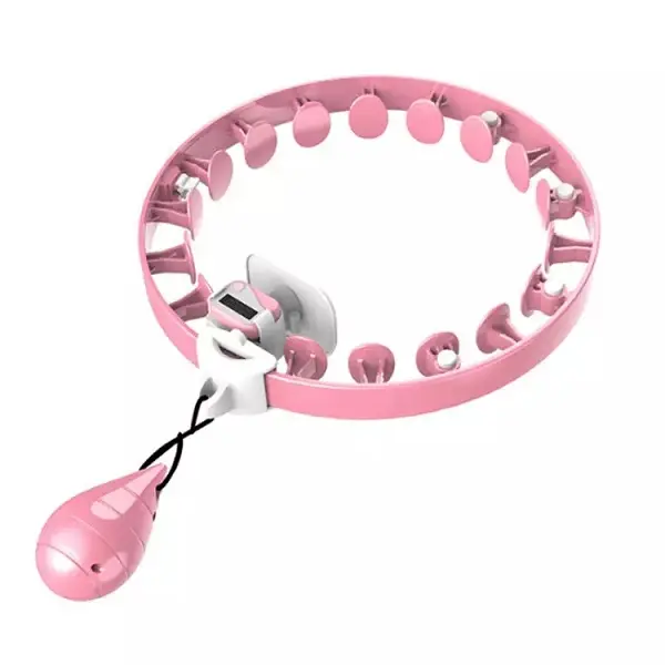 Best selling high quality outdoor fitness smart weighted slimming body detachable hula hoops for adults Featured Image