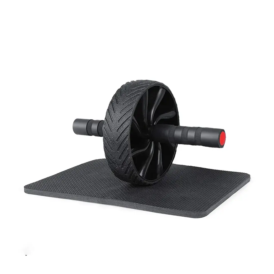 Non-sliding abdominal abs exercise wheel
