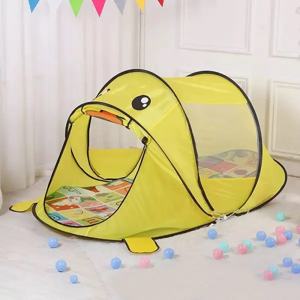 Children’s Portable Foldable Play House Toy Game Teepee Sleeping Small Cute Cartoon Animal Pop Up Tent For Kids