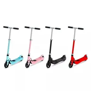 120w 22v2-2.5A 5-inch 2 wheel foldable children electric scooter CEROSH EMC LVD approved safety electric scooter for kids