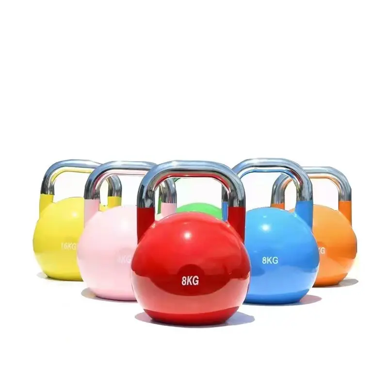 Kettlebell home for women’s jug squat strength training Featured Image