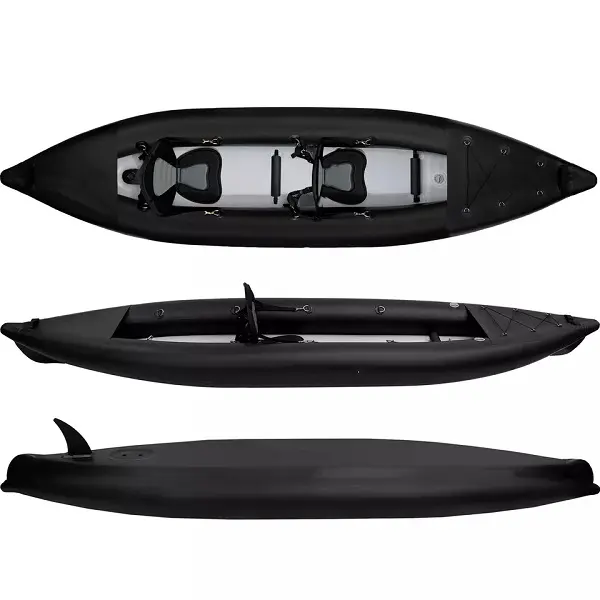 Professional Fishing Kayak of Rowing Boat 2 man Inflatable Kayak for sale Featured Image