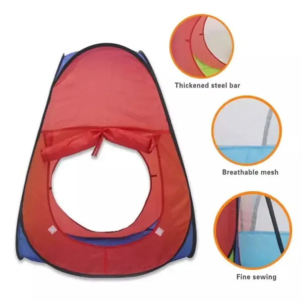 Fun Kids Tents Eco toys Baby Play House Triangle Tent Toy Tunnel Children Toy Tents