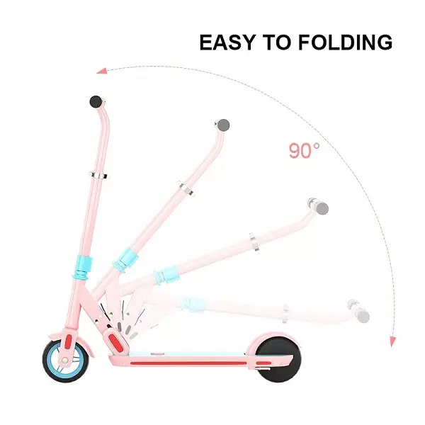 light weight children e scooter foldable 2 wheel kids electric scooter