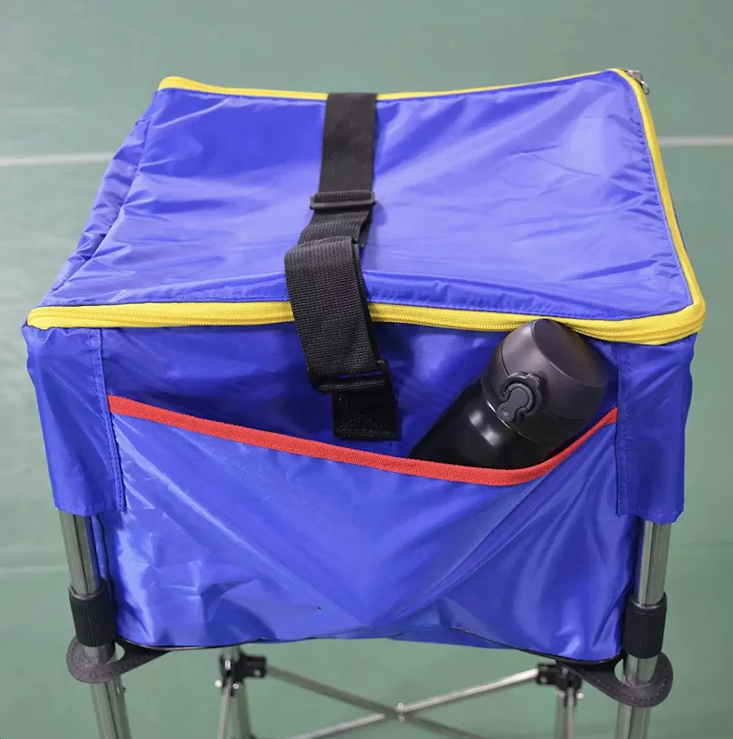 Wholesale High Quality Foldable Portable Storage Tennis Cart with Wheels For Tennis Club