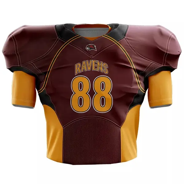 2022 youth american football jerseys blank sublimation american football jersey manufacture
