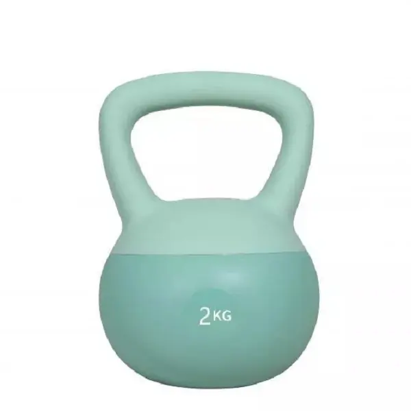 Wholesale eco-friendly custom dual tone soft kettlebell for women Featured Image