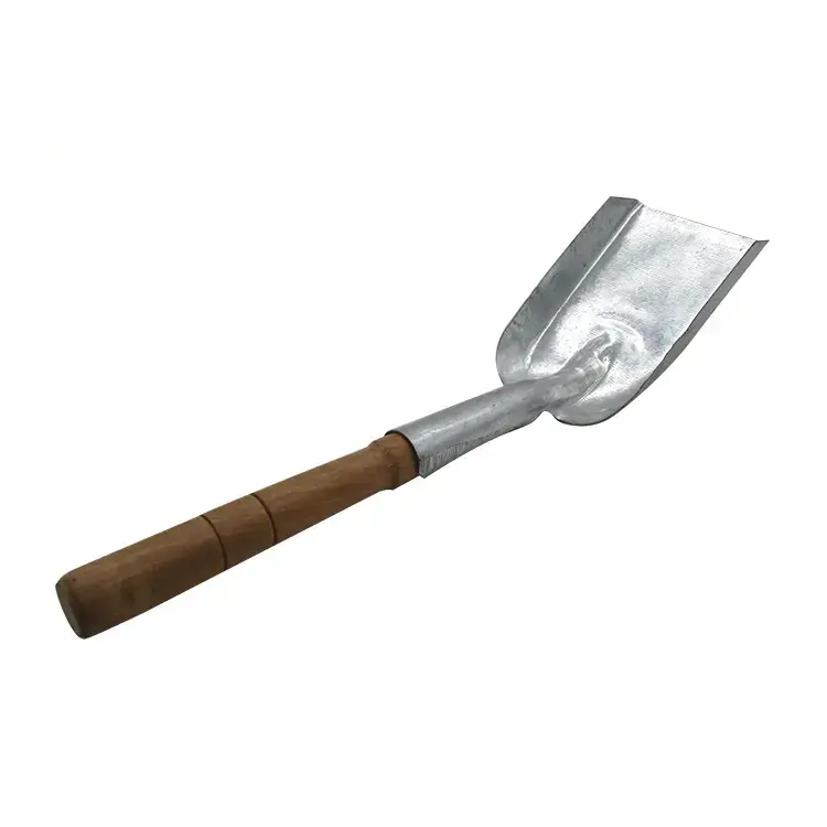 Outdoor Garden Tool Shovels with Carbon Steel Head and Wood Handle