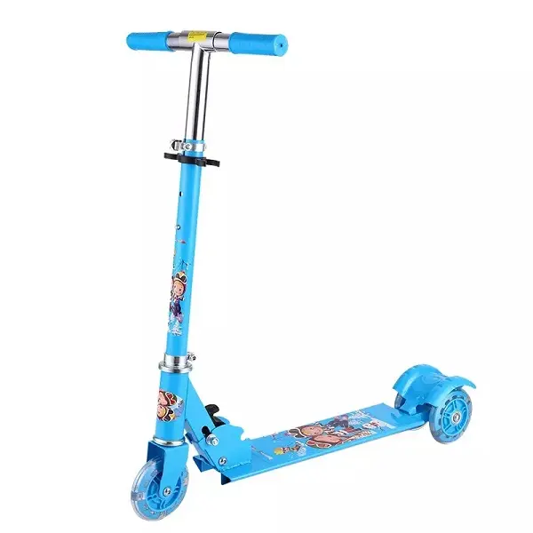 Chinese factory lower price Three Wheel Toy Scooter Baby Adjustable Children Foot Scooter Featured Image