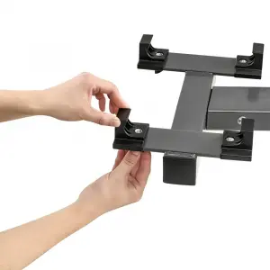 Adjustable dumbbell stand