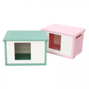 Pet cat apartment cage cat dog kennel crate multifunctional cat cage pet house